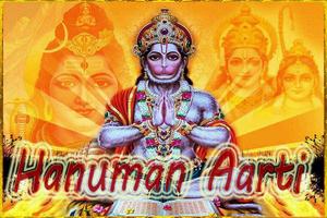 Lord Hanuman Aarti Plakat