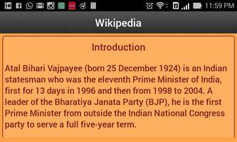 Atal Bihari Vajpayee App capture d'écran 3