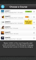 Learn Mongolian Free WordPower imagem de tela 1