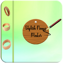 Stylish Name On Wooden Bracelet : Name Maker APK