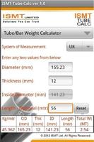 ISMT Tube Calc Cartaz