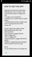 Torch Light free-Voice Control imagem de tela 3