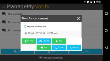 ManageMyNotify تصوير الشاشة 3