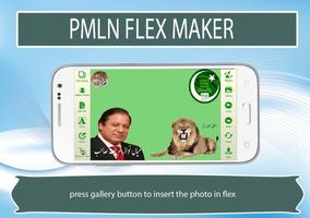 PMLN Flex, Banner and Sticker Maker 2018 capture d'écran 1