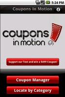 Coupons in Motion N.C.B. (1.5) poster