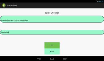 Spell Checker imagem de tela 2