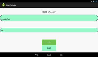 Spell Checker imagem de tela 3