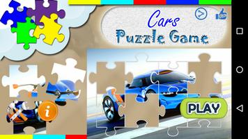 Cars Jigsaw Puzzles Game Affiche