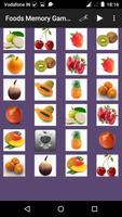 Food Memory Game for Kids capture d'écran 2