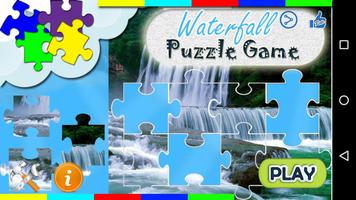 Waterfall Puzzle Game for Kids Affiche