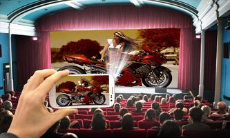 Video Projector Simulator Plakat