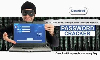 Password cracker simulator الملصق