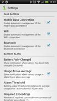 Battery Control Trial syot layar 1