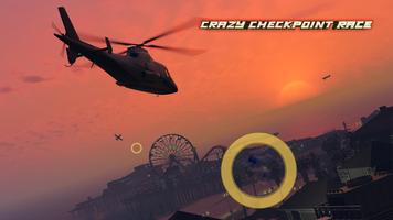 Helicopter Racing & Parking Simulator Offline capture d'écran 1