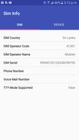 Sim Info Retriever पोस्टर