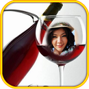 Verre à vin Photo Frame Montag APK