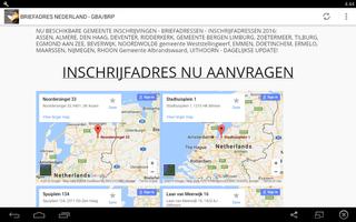 BRIEFADRES NEDERLAND - GBA/BRP Ekran Görüntüsü 1