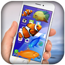 Fish on screen Prank- Fish in phone APK