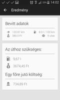 Tankolás Kalkulátor screenshot 1