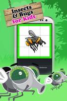 Insect & Bug Kids Puzzle Affiche