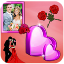 結婚式 愛 写真 編集者： カップル フレーム APK