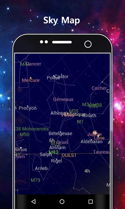 Sky Map Live Star Tracker And Solar System View For