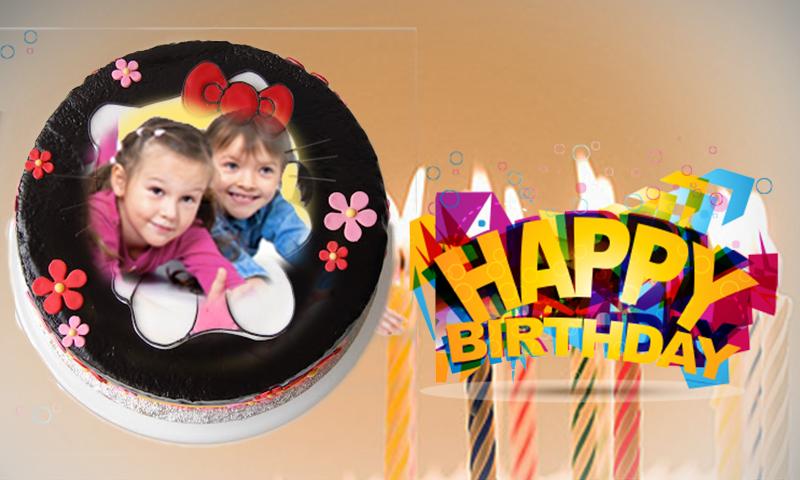 عيد ميلاد كعكة مع اسم و صور إطار For Android Apk Download
