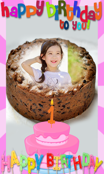 Name Photo On Birthday Cake Candy Frame Filter For Android Apk