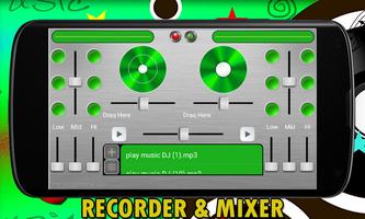 DJ Mixer Recorder Poster