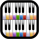 Organ Piano Keyboard ไอคอน