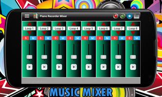 Piano Recorder Mixer capture d'écran 1