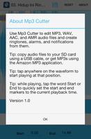 Pemotong Lagu MP3 captura de pantalla 3