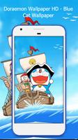 Doraemon Wallpaper HD - Blue Cat Wallpaper-poster