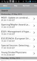 European Stroke Conference Screenshot 1