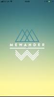 Mewander - the social media travel app Poster