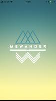 Poster Mewander - the social media travel app