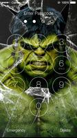 برنامه‌نما Hulk HD Wallpaper Lock Screen عکس از صفحه