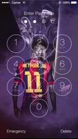 Neymar Lock Screen HD Affiche