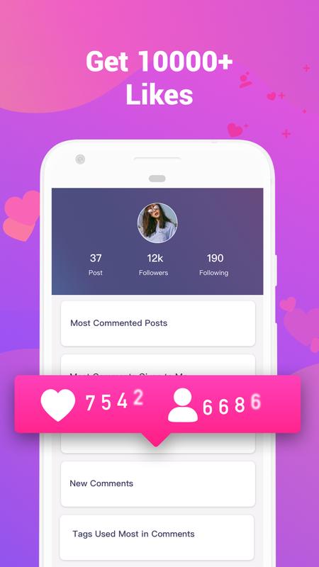 get followers like comment for instagram apk - instagram followers and likes tags