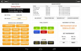 eBidda Auction Manager скриншот 2