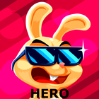 monster bunny for kids icon
