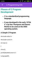 C Programming Info screenshot 3