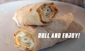 Delicious Egg Wrap Recipe captura de pantalla 3