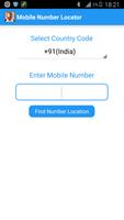 1 Schermata Mobile Number Tracker