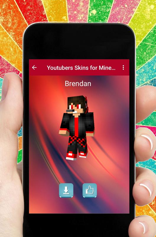 Skins Youtubers for Minecraft APK Download - Free Art 