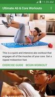 Ultimate Ab & Core Workouts الملصق