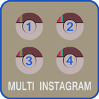 dual for instagram 2016 أيقونة