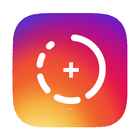 Image caption for instagram story and picture icon