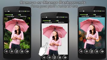 Insta-Photo Background Changer Affiche