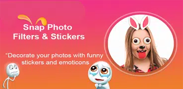 Snap photo filters&Stickers 👻
